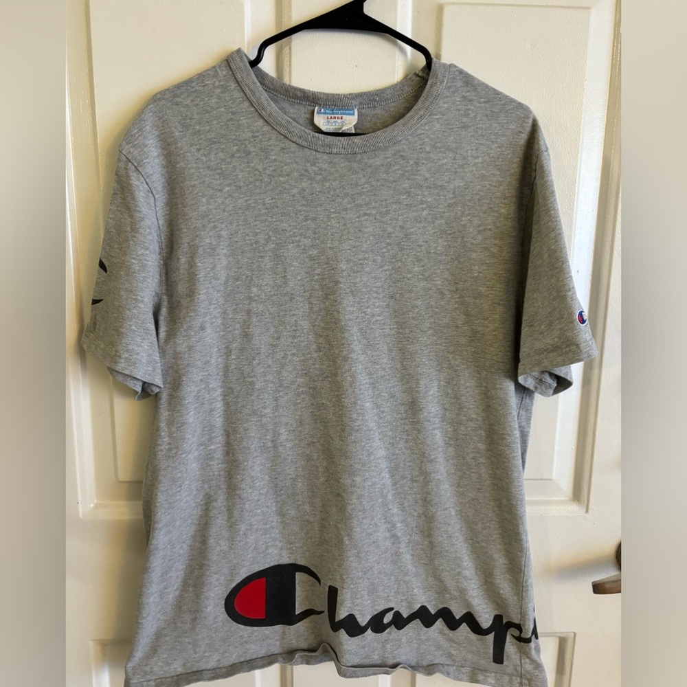 Men’s Gray Champion Tee